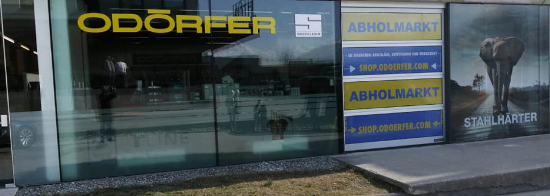 Abholshop Hall in Tirol