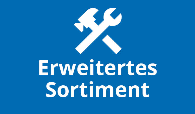 Erweitertes Sortiment