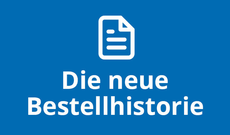 Neue Bestellhistorie