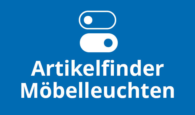 Artikelfinder Möbelleuchten